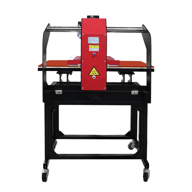 Commercial Shirt Printing - ماكينة ضغط حراري ذكية مزدوجة المحطات