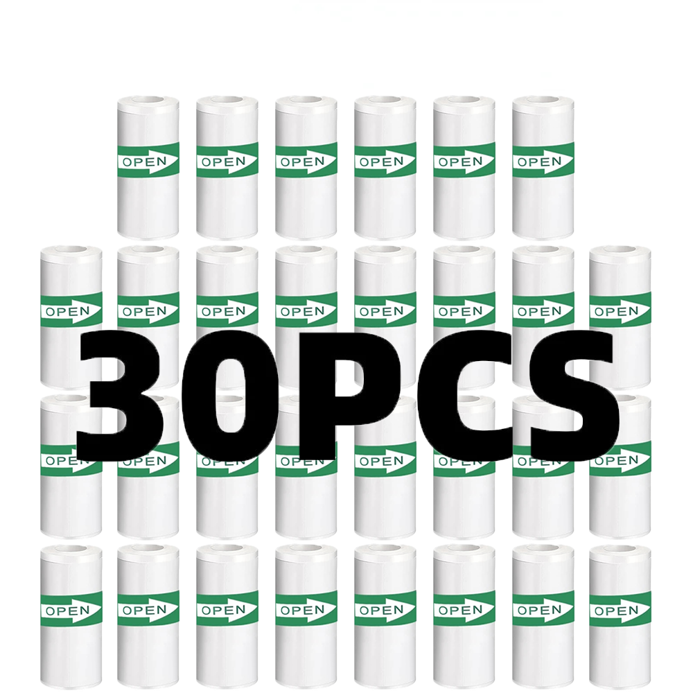 Heat Transfer Vinyl Roll - 30 لفات 57*25 مللي متر ورق