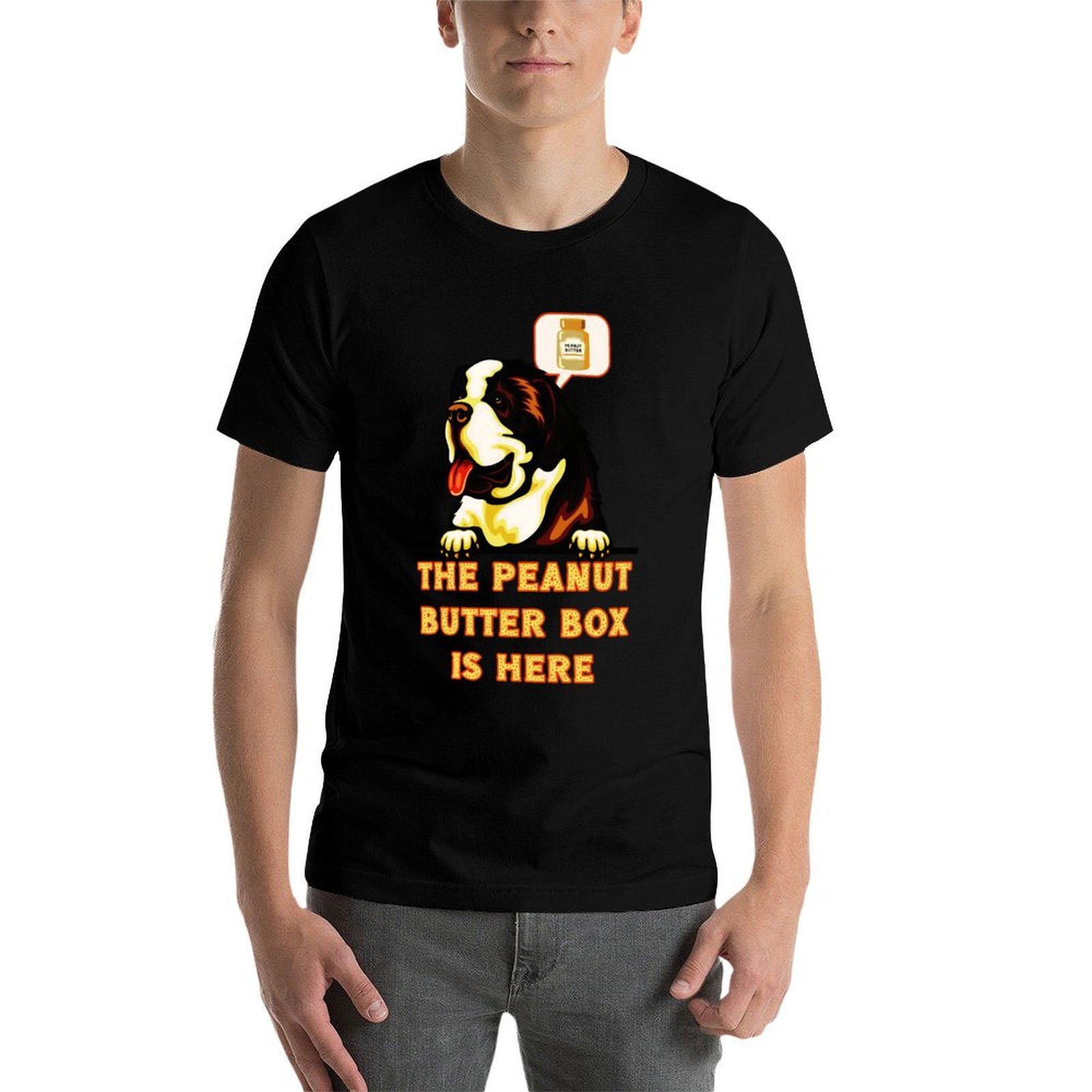 علبة زبدة الفول السوداني وصلت: - مراجعة Commercial Shirt Printing وسعره
