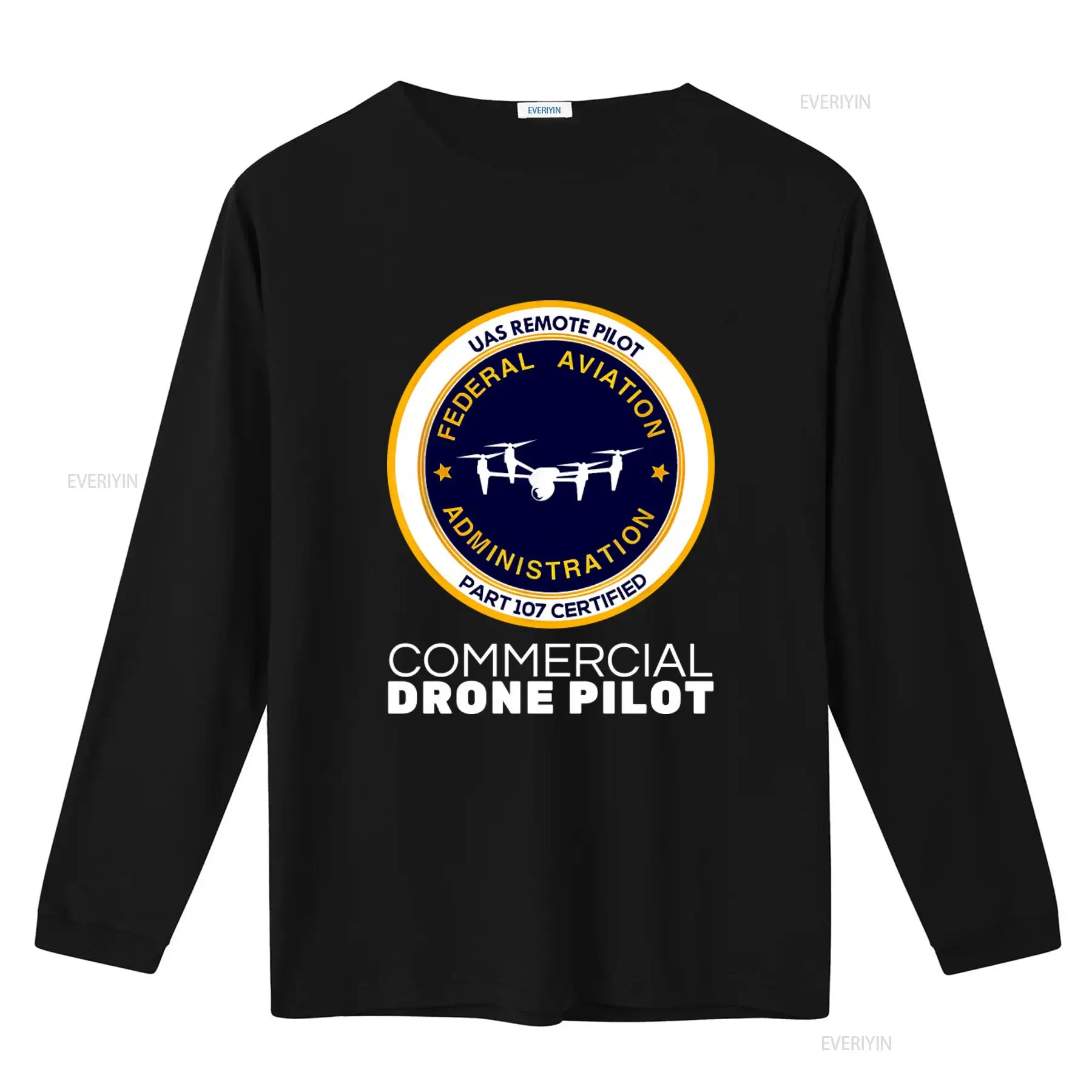 تي شيرت Uas Remote Pilot Part  - مراجعة Commercial Shirt Printing وسعره