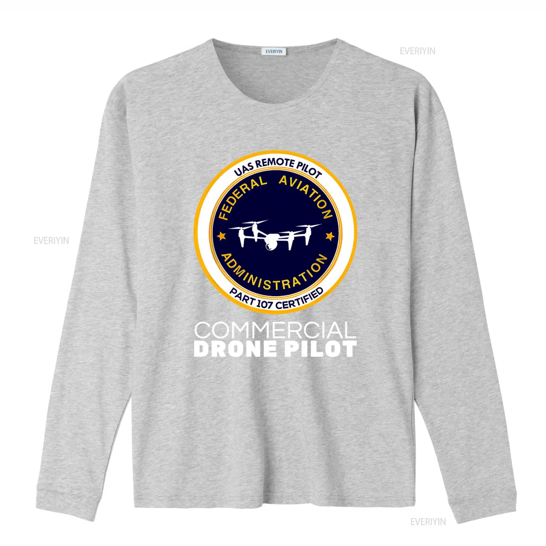 تي شيرت Uas Remote Pilot Part  - مراجعة Commercial Shirt Printing وسعره
