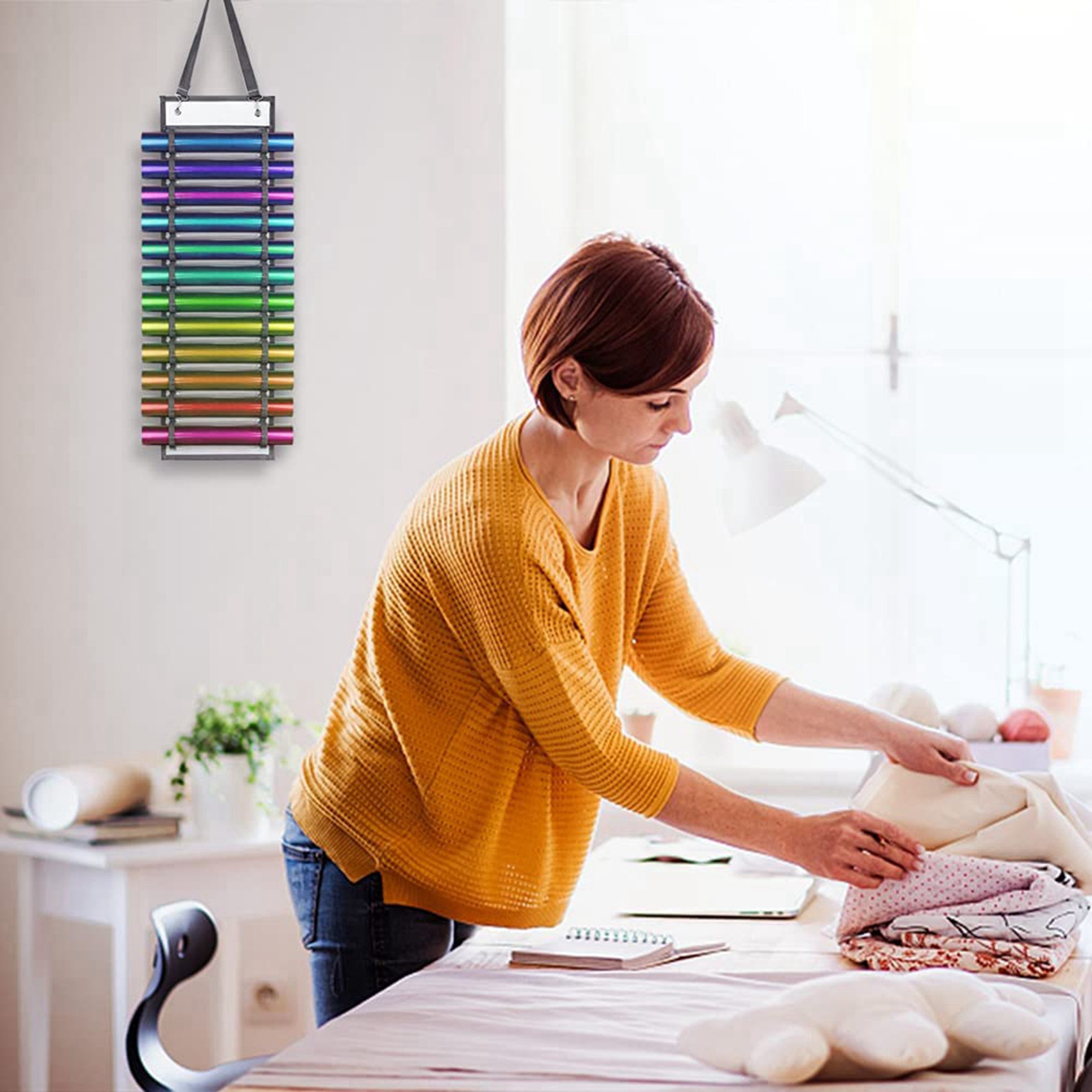 رف تخزين الفينيل AC23-2X، حامل - مراجعة Heat Transfer Vinyl Roll وسعره
