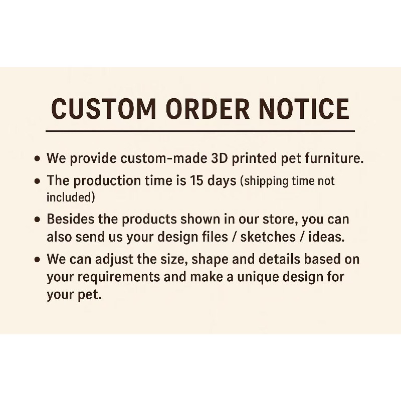 أثاث الحيوانات الأليفة الحديث  - مراجعة Commercial Printing Supplies Usa وسعره