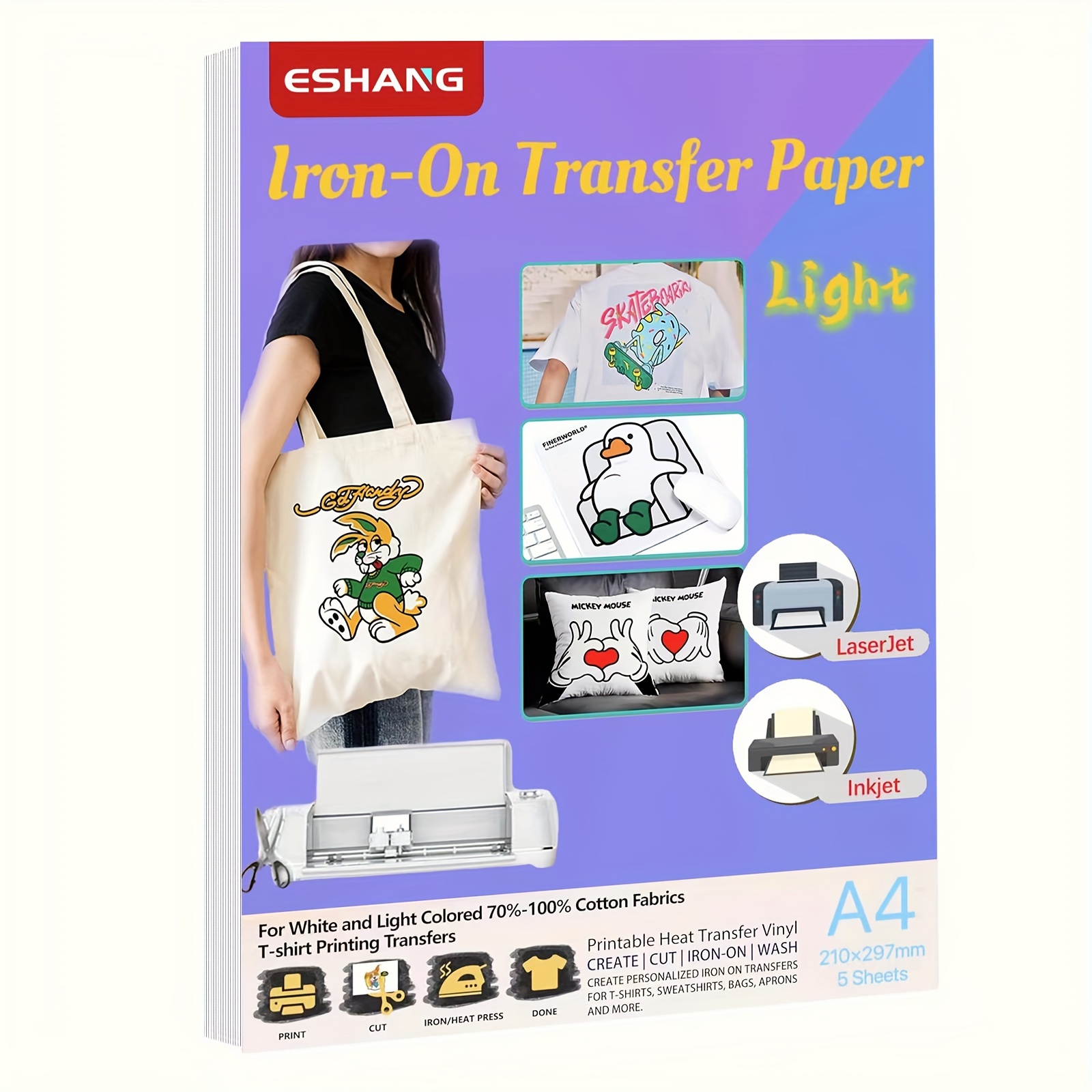 ورق نقل الحرارة بحجم A4 للنسيج - مراجعة Heat Transfer Vinyl Roll وسعره