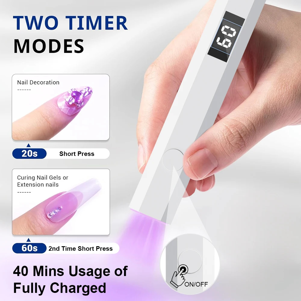 مصباح أظافر LED بالأشعة فوق ال - مراجعة Exposure Unit Uv وسعره