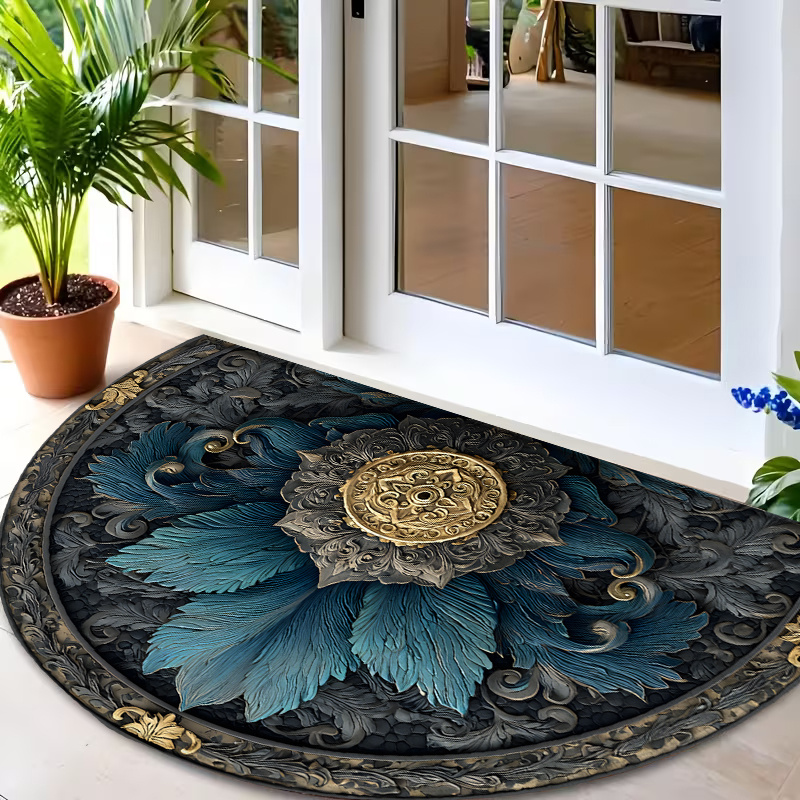 سجادة دائرية بتصميم فني استوائ - مراجعة Commercial Printing Shop وسعره