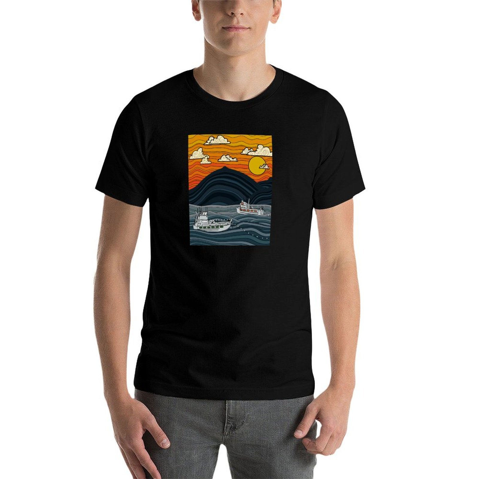 تي شيرت للصيد التجاري، ملابس ع - مراجعة Commercial Shirt Printing وسعره